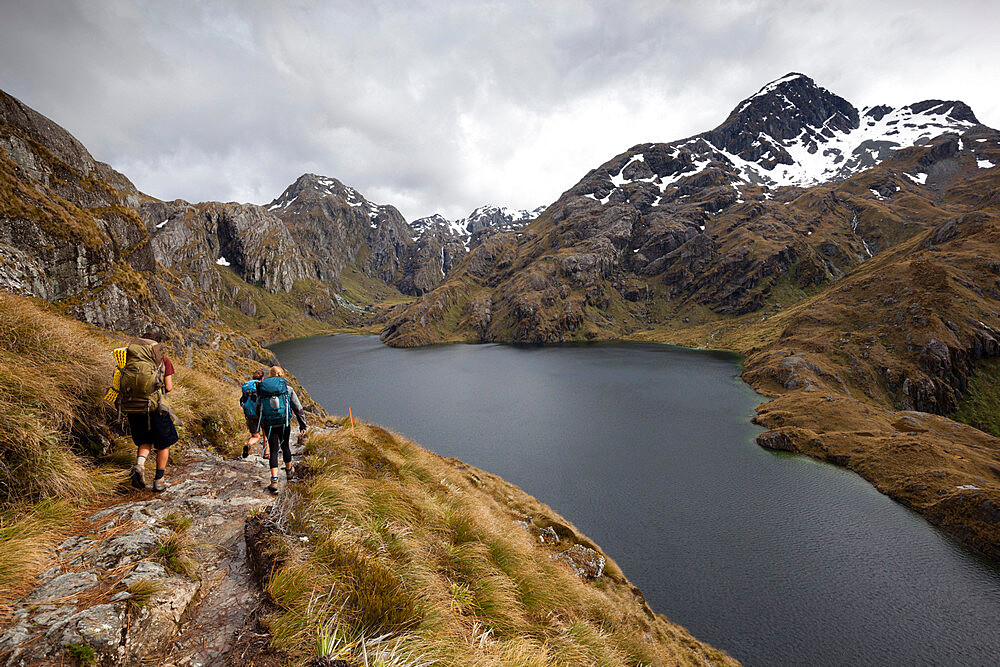 Lake Harris, Routeburn Track, Mount Aspiring National Park, South Island, New Zealand, Pacific