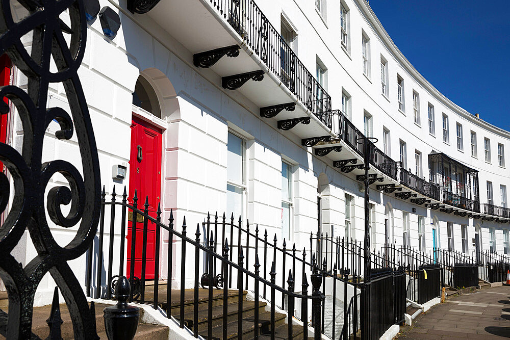 Royal Crescent, Cheltenham, Gloucestershire, England, United Kingdom, Europe