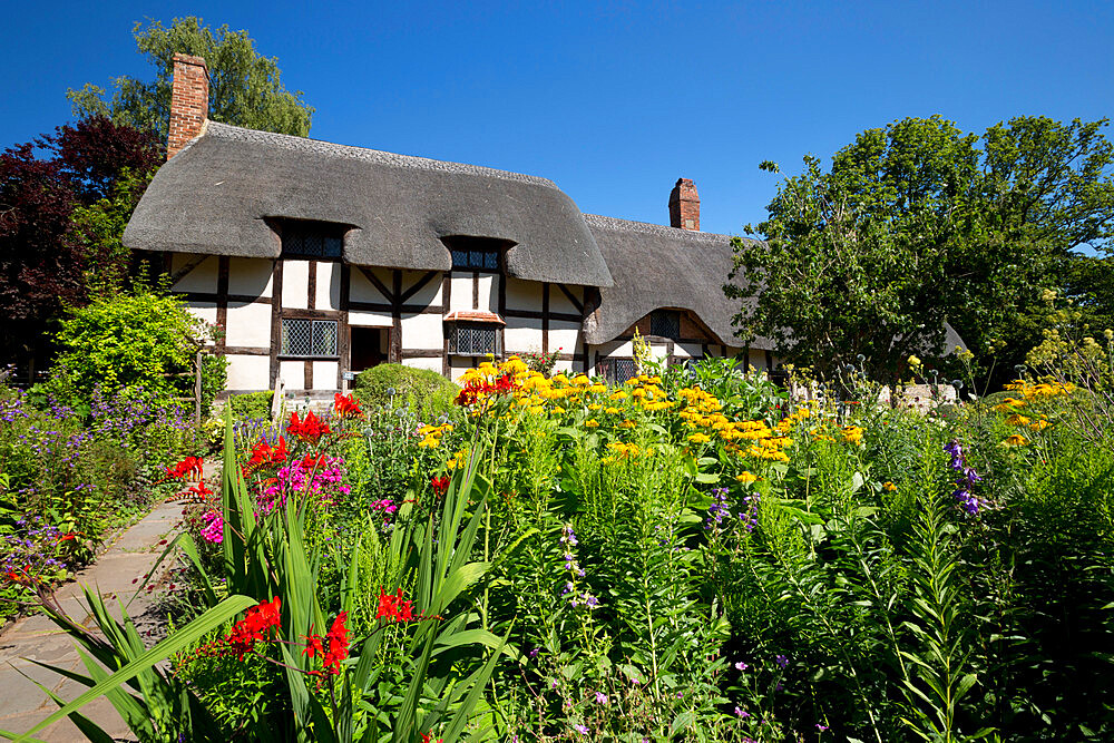 Anne Hathaway's Cottage, Stratford-upon-Avon, Warwickshire, England, United Kingdom, Europe