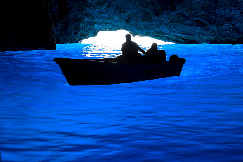 Blue cave (Galazio Spileo), Kastellorizo (Meis), Dodecanese, Greek Islands, Greece, Europe