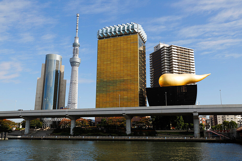 Skytree Tower and modern architecture, Sumida, Tokyo, Japan, Asia