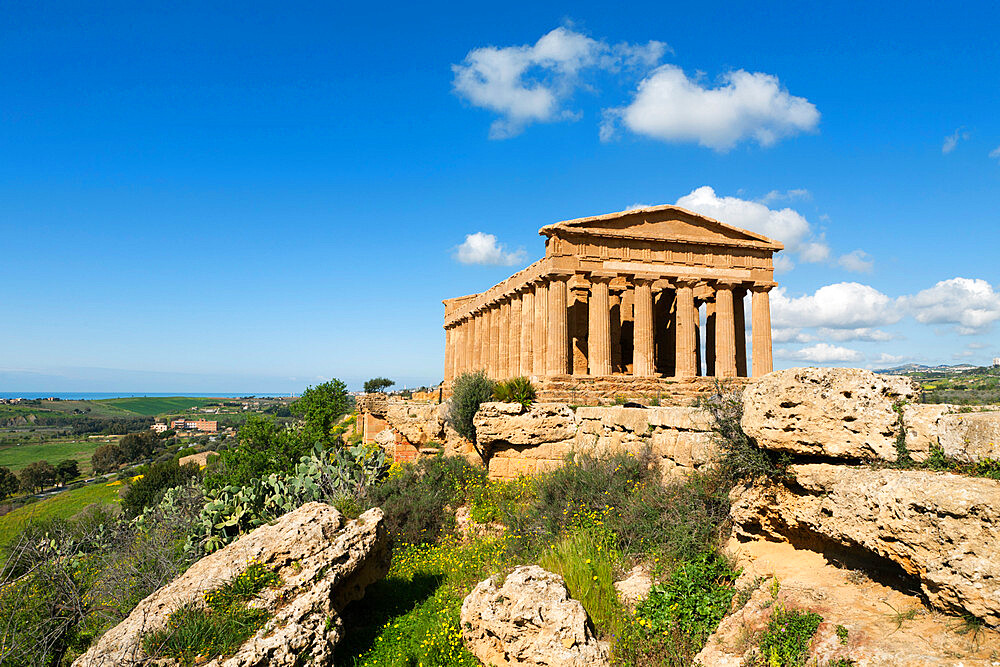 Tempio di Concordia (Concord), Valle dei Templi, UNESCO World Heritage Site, Agrigento, Sicily, Italy, Europe