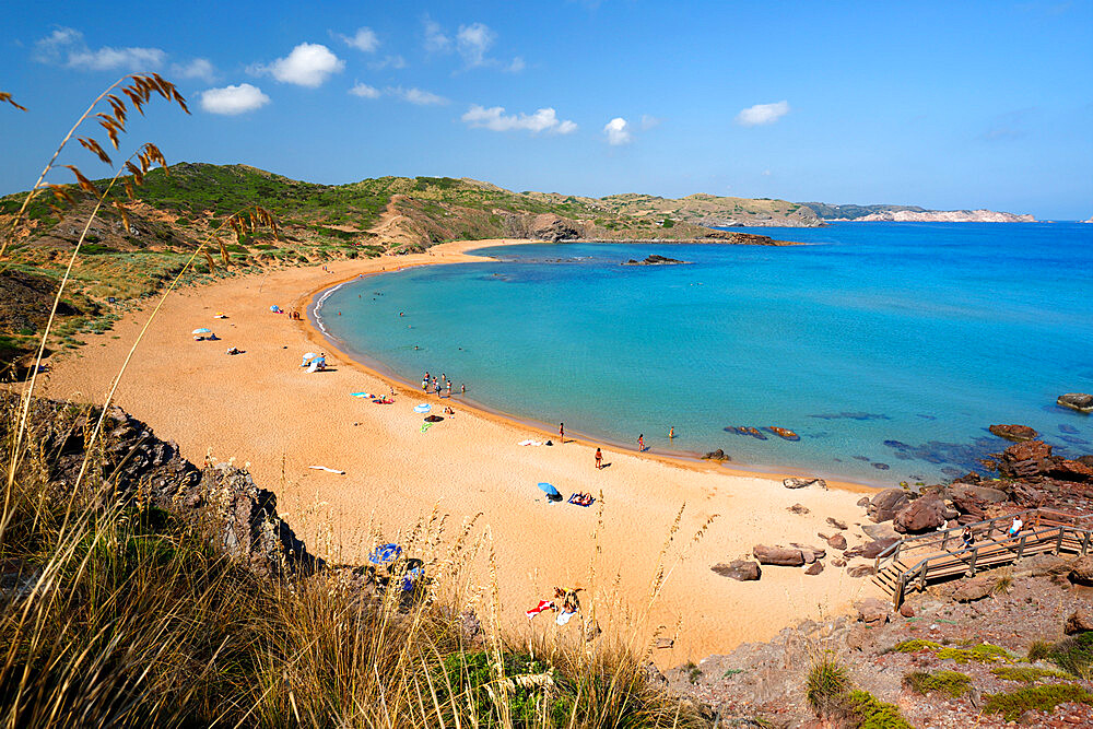 Platja de Cavalleria (Cavalleria beach), near Fornells, North Coast, Menorca, Balearic Islands, Spain, Mediterranean, Europe