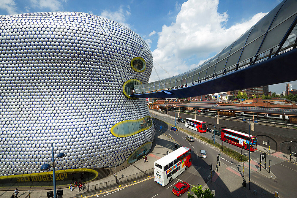 Selfridges Building, Bullring Shopping Centre, Moor Street, Birmingham, West Midlands, England, United Kingdom, Europe