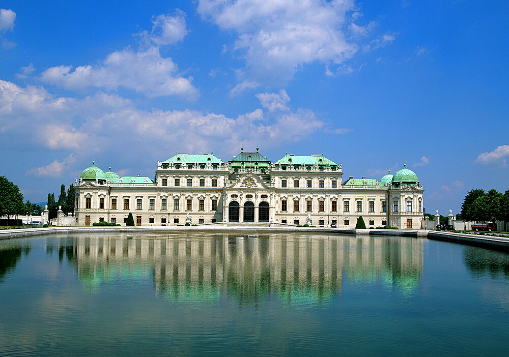 Belvedere Palace, UNESCO World Heritage Site, Vienna, Austria, Europe