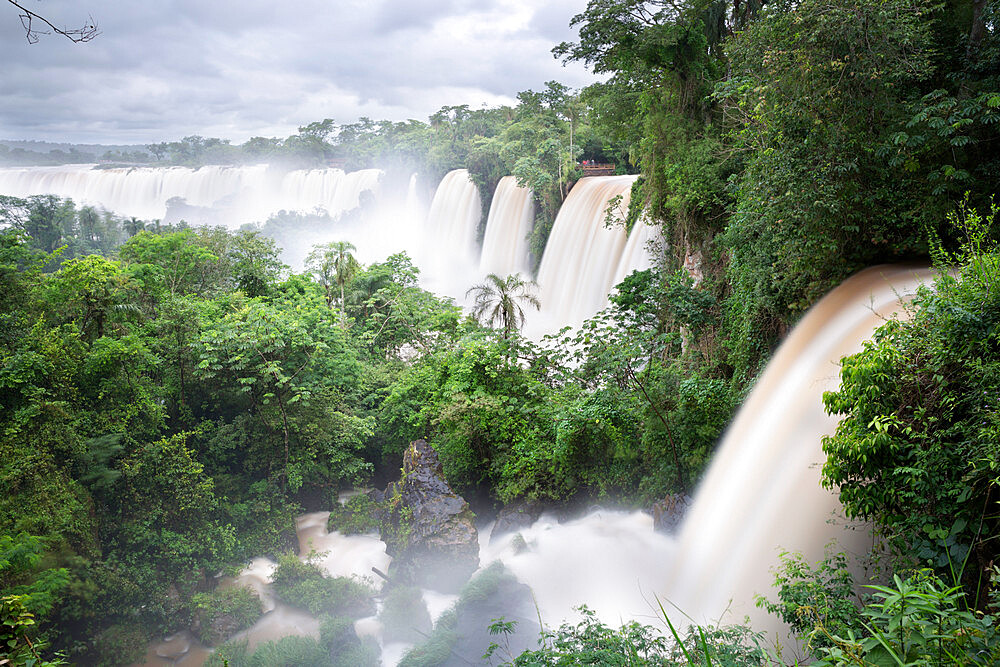 Iguazu Falls, Iguazu National Park, UNESCO World Heritage Site, Misiones Province, The Northeast, Argentina, South America