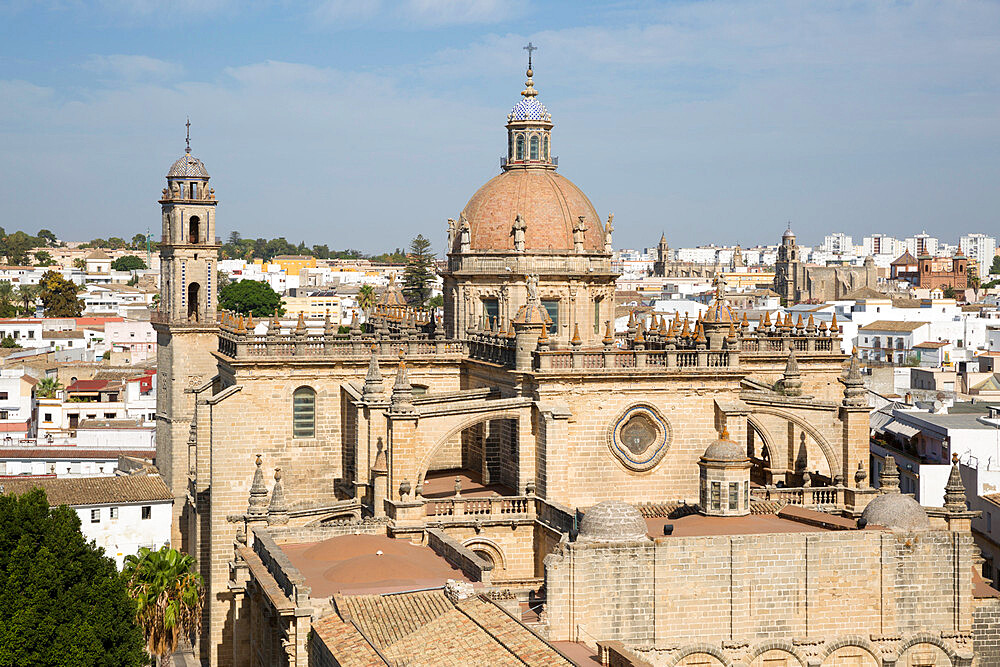 Jerez de la Frontera Cathedral, Jerez de la Frontera, Cadiz province, Andalucia, Spain, Europe