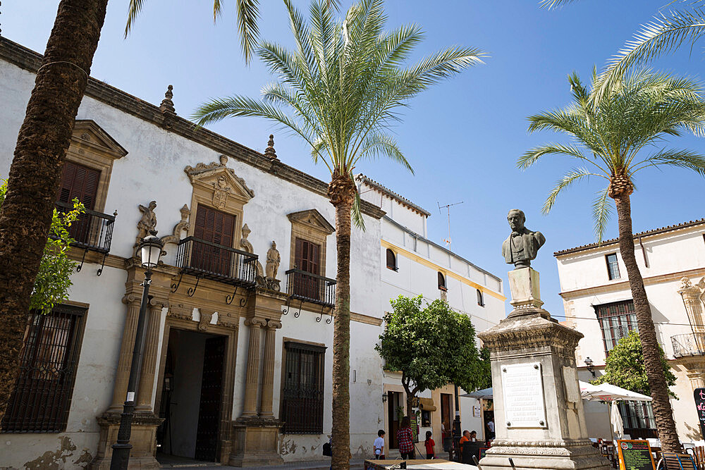 Casa de la Riva Domecq, Rafael Rivero Square, Jerez de la Frontera, Cadiz province, Andalucia, Spain, Europe