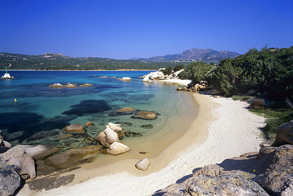 Spiaggia dell Elefante beach, Cala di Volpe, Sardinia, Italy, Mediterranean, Europe