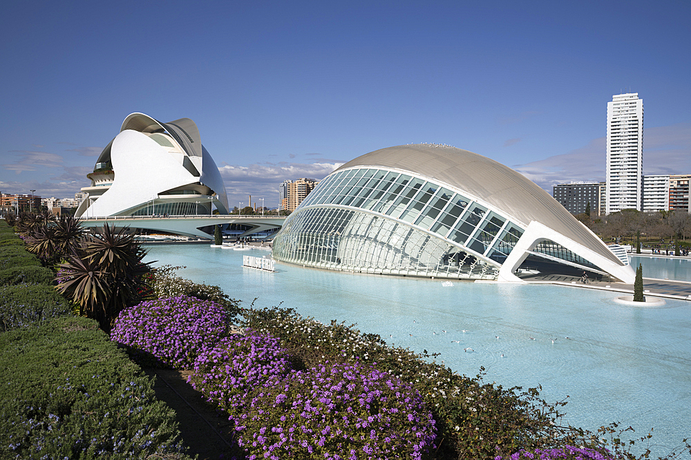 City of Arts and Science, Valencia, Spain, Europe