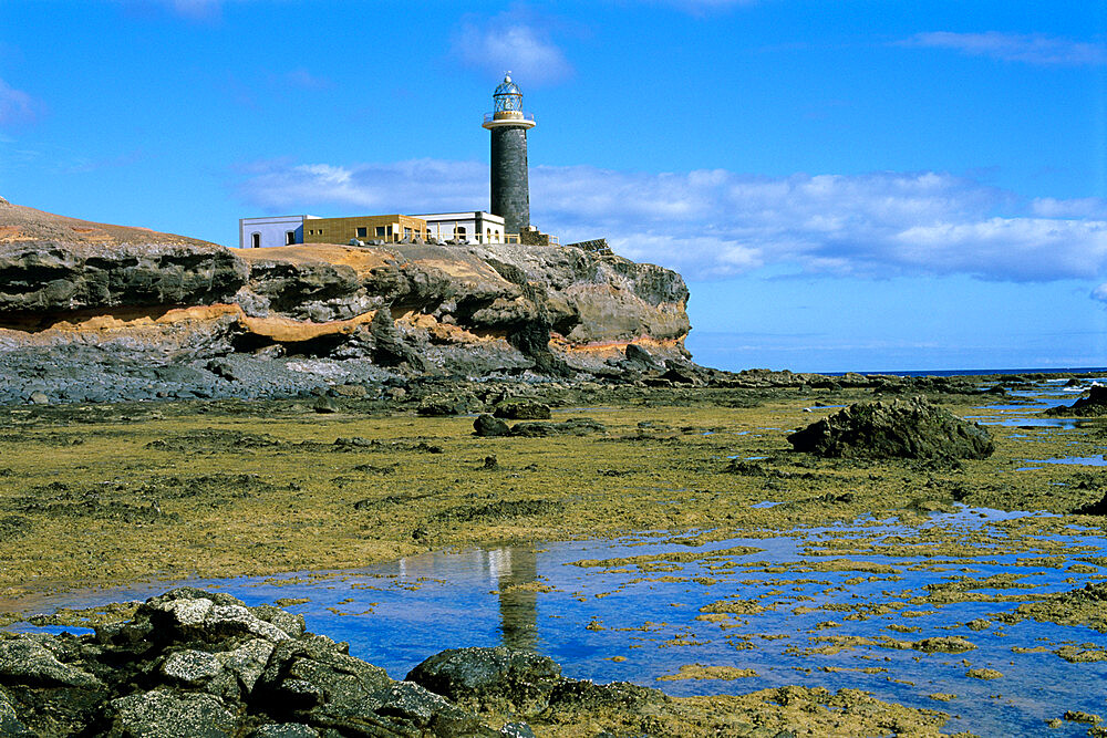 Lighthouse, Punta de Jandia, Fuerteventura, Canary Islands, Spain, Atlantic, Europe