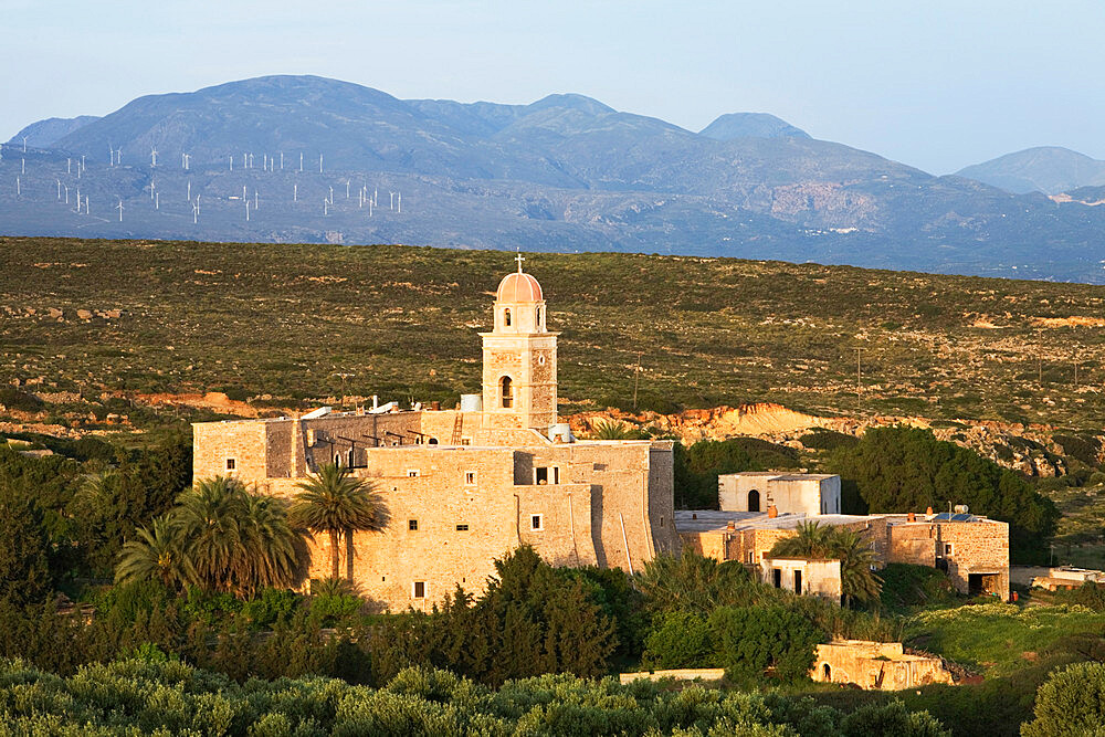 Toplou Monastery, Toplou, near Sitia, Lasithi region, Crete, Greek Islands, Greece, Europe