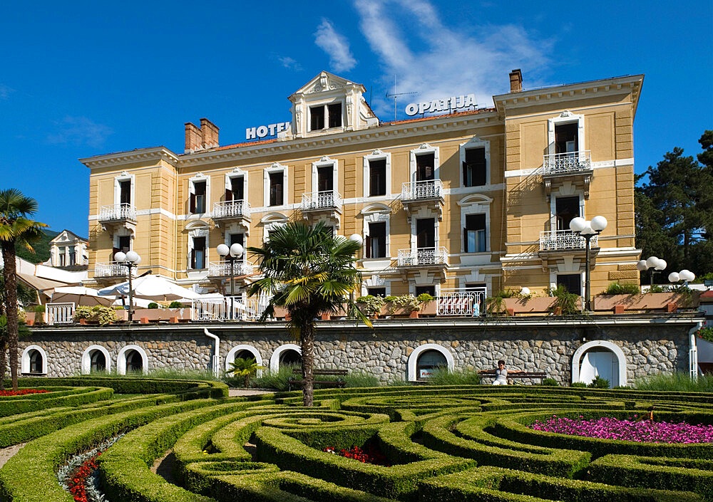 Hotel Opatija, Opatija, Kvarner Gulf, Croatia, Europe