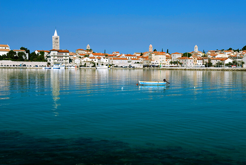 Rab Town, Rab Island, Kvarner Gulf, Croatia, Adriatic, Europe