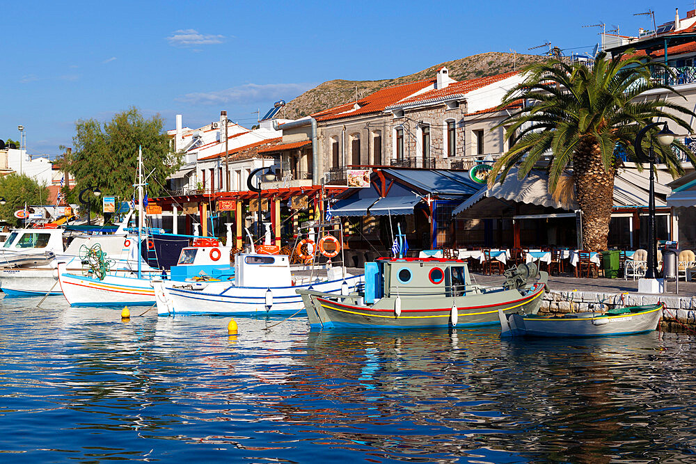 Harbour view, Pythagorion, Samos, Aegean Islands, Greece