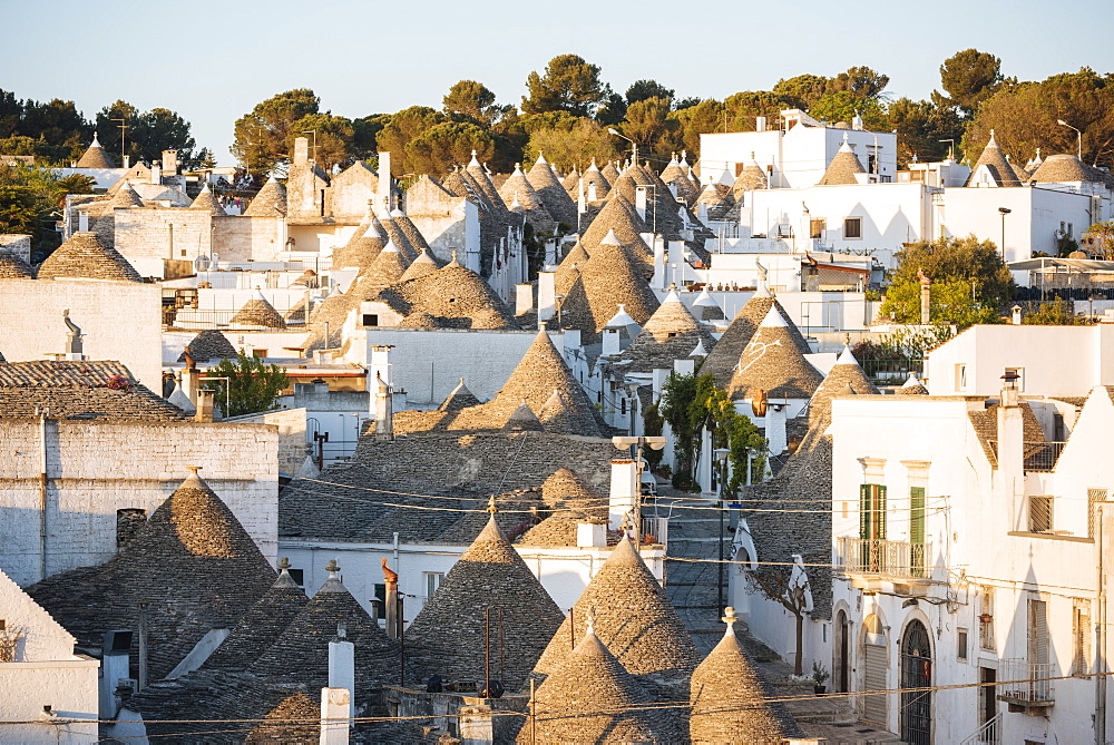 Traditional Trulli style houses in Alberobello, UNESCO World Heritage Site, Puglia, Italy, Europe