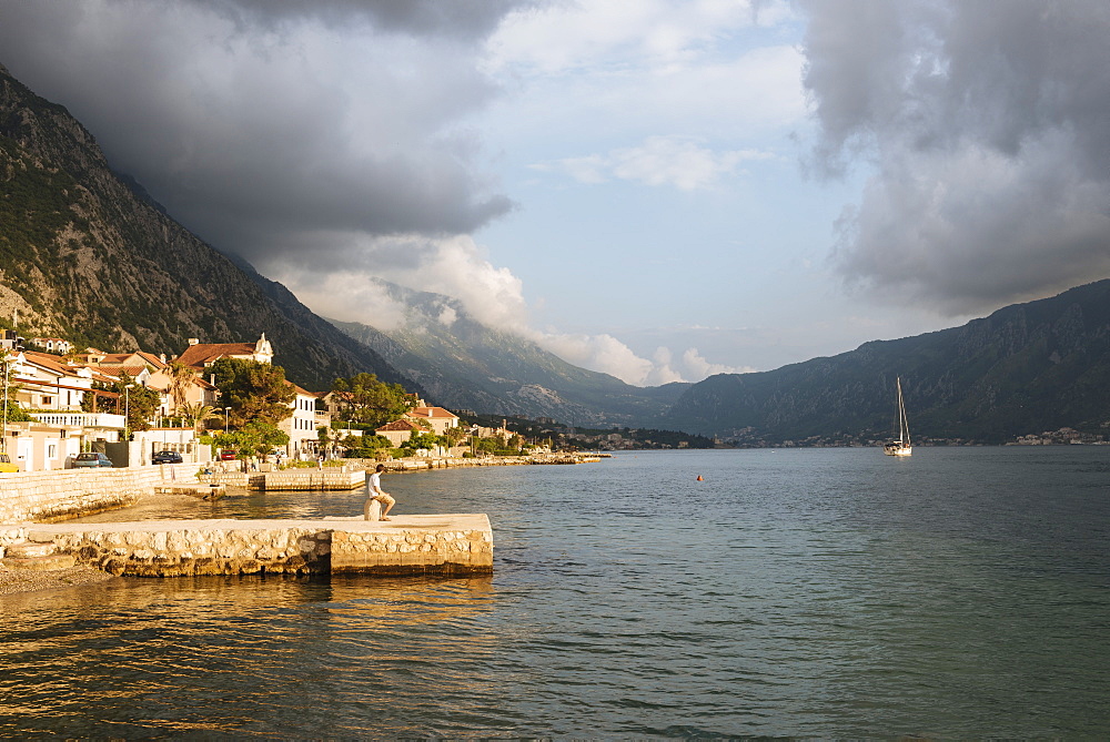 Dobrota, Bay of Kotor, UNESCO World Heritage Site, Montenegro, Europe