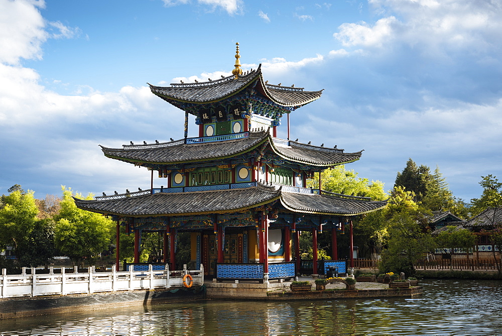 Black Dragon Pool Park, Lijiang, Yunnan Province, China, Asia