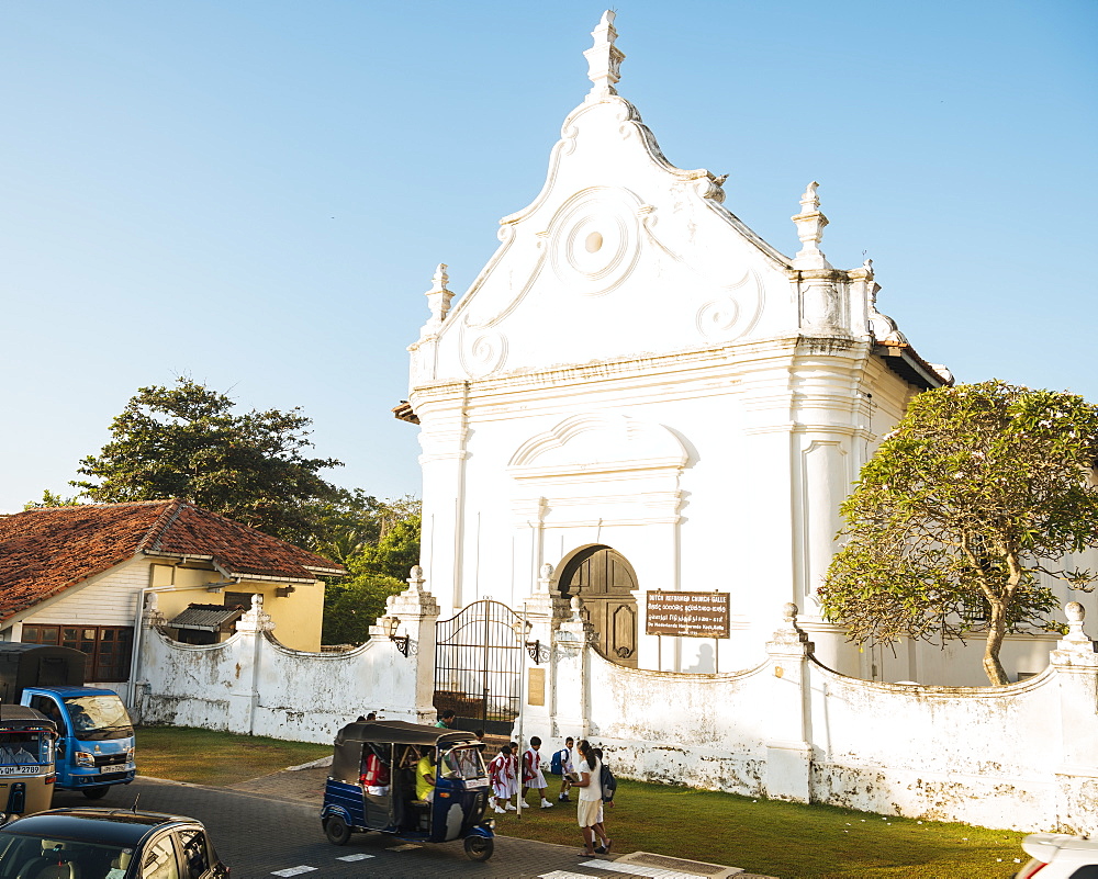 Dutch Reformed Church, Galle, Old Town, UNESCO World Heritage Site, South Coast, Sri Lanka, Asia