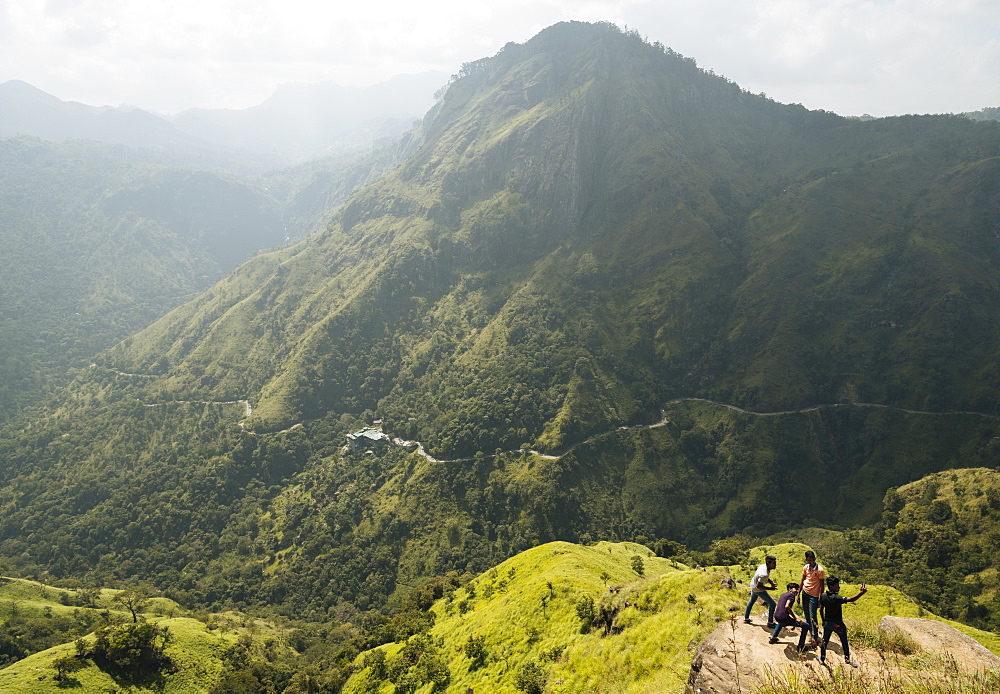 View from Little Adam's Peak, Ella, Uva Province, Sri Lanka, Asia