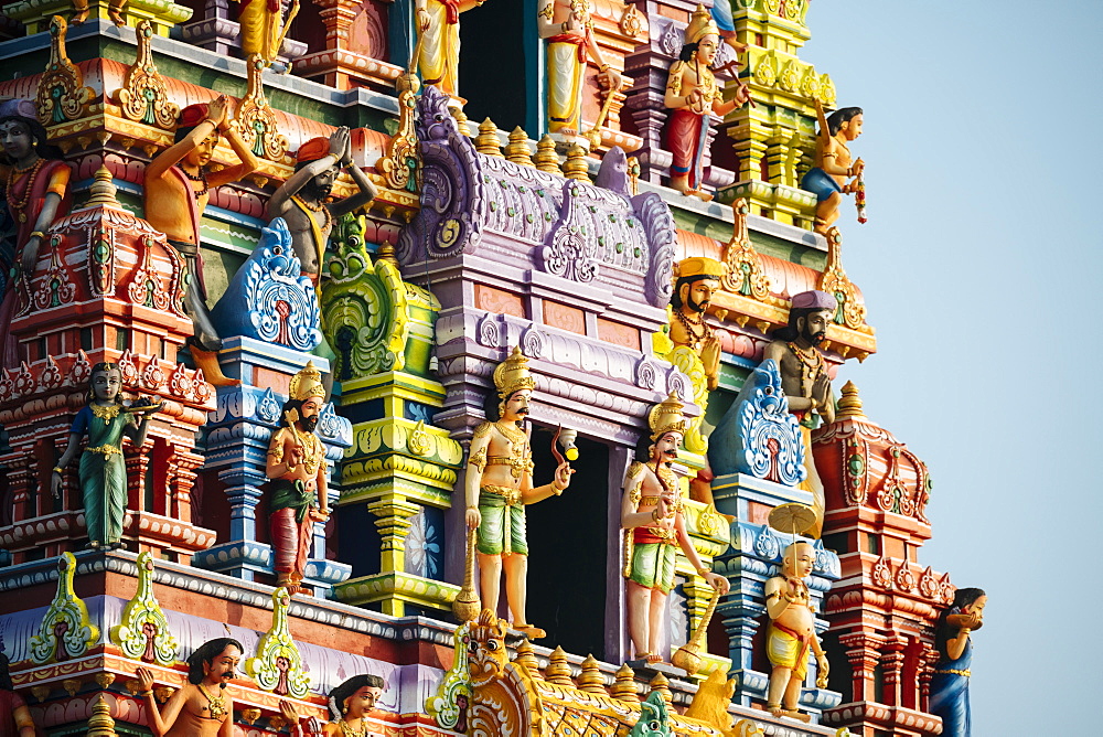 Velanai Ayyanaar Kovil Hindu Temple, Island of Kayts, Northern Province, Sri Lanka, Asia