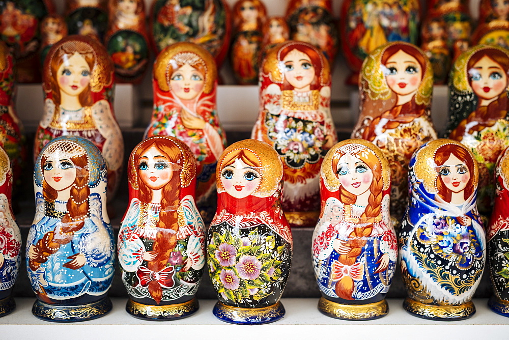 Matryoshka dolls, St. Petersburg, Leningrad Oblast, Russia, Europe