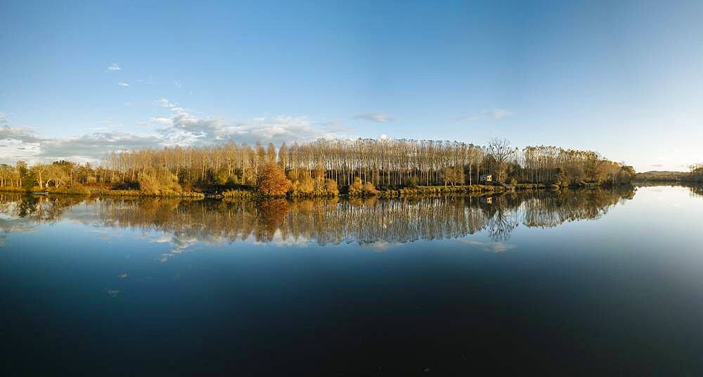 Adour River, Les Landes, Nouvelle-Aquitaine, France, Europe