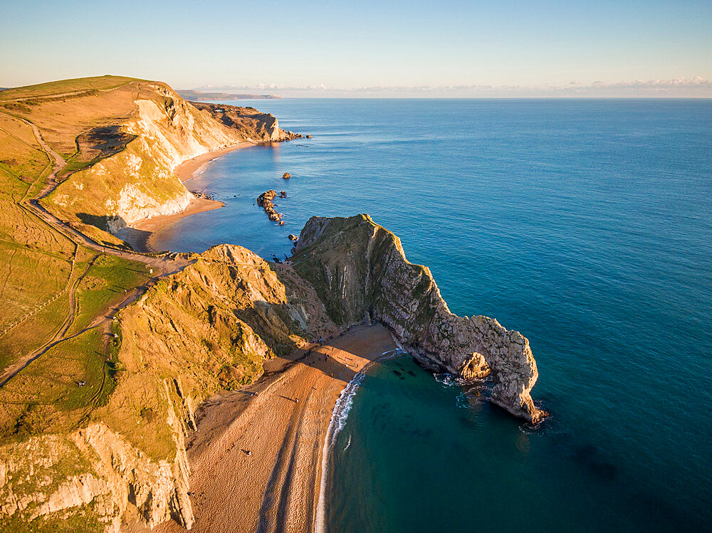 Durdle Door, Jurassic Coast, UNESCO World Heritage Site, Dorset, England, United Kingdom, Europe