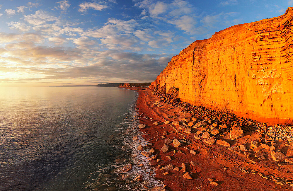 Burton Bradstock, Jurassic Coast, UNESCO World Heritage Site, Dorset, England, United Kingdom, Europe