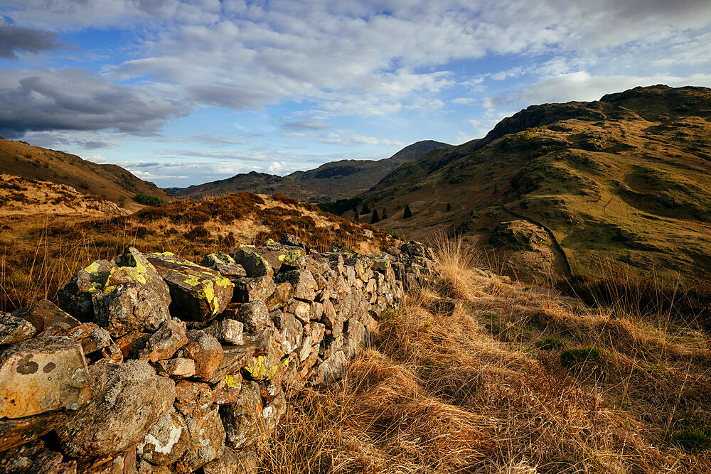 Langdale Valley, Lake District National Park, UNESCO World Heritage Site, Cumbria, England, United Kingdom, Europe