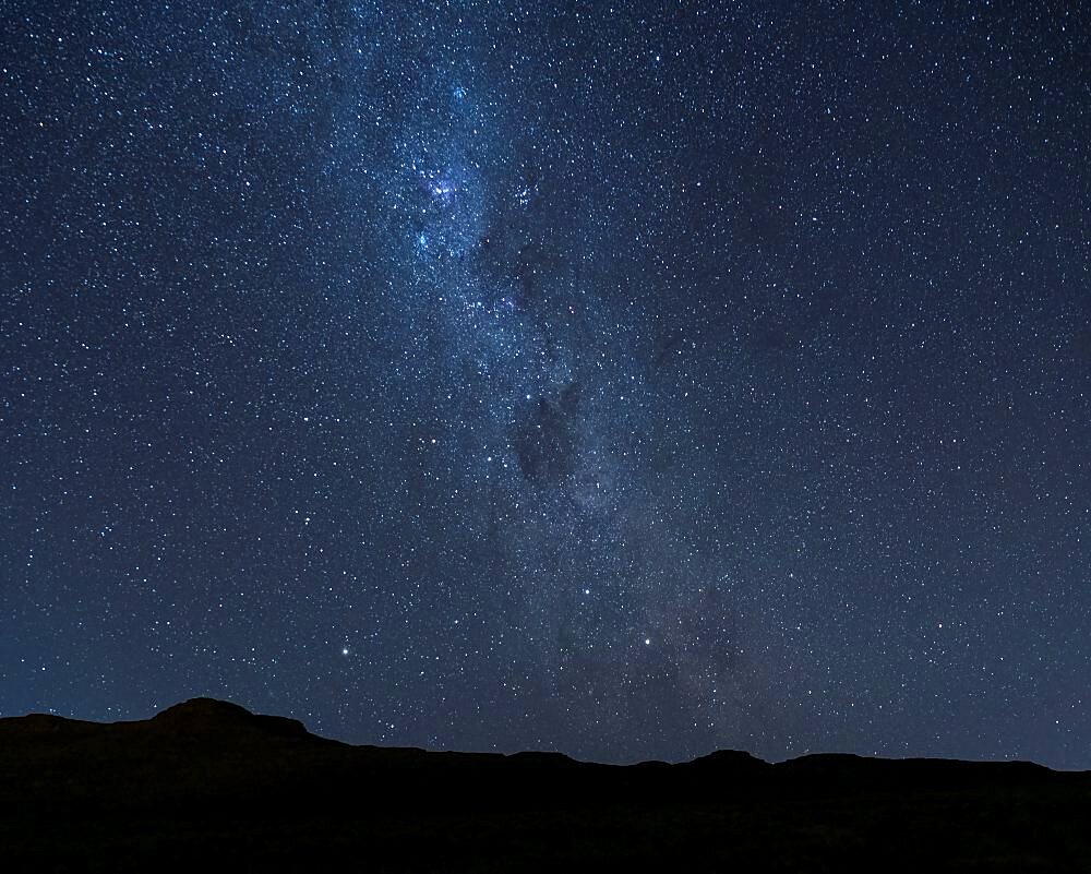 The Milky Way at Night, Drakensberg Mountains, Royal Natal National Park, KwaZulu-Natal Province, South Africa