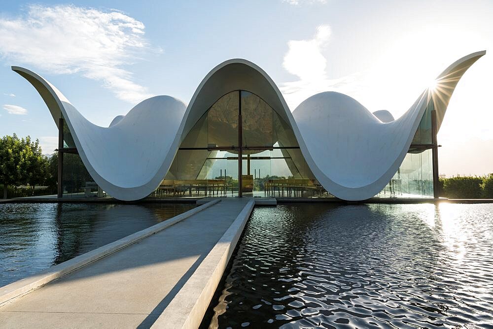 Exterior of Bosjes Chapel, Worcester, Western Cape, South Africa