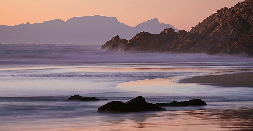 Dusk at Kogel Bay Beach, Western Cape, South Africa