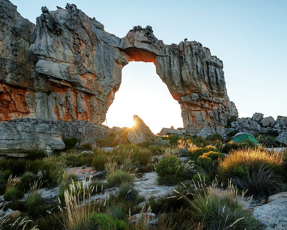 Sunrise at Wolfberg Arch, Cederberg Mountains, Western Cape, South Africa