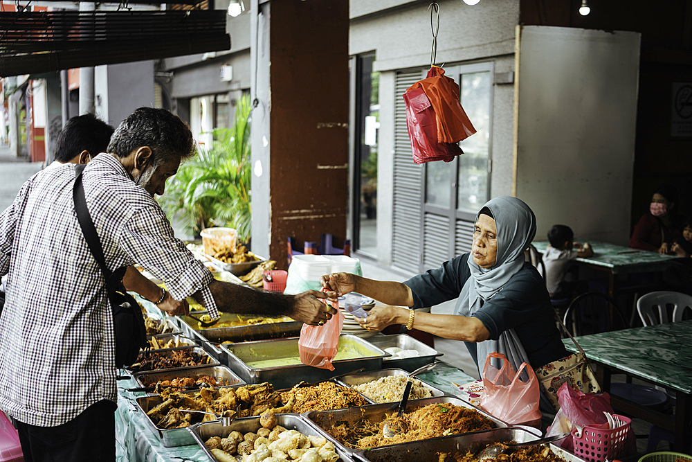 Food stall, Kuala Lumpur, Malaysia, Southeast Asia, Asia