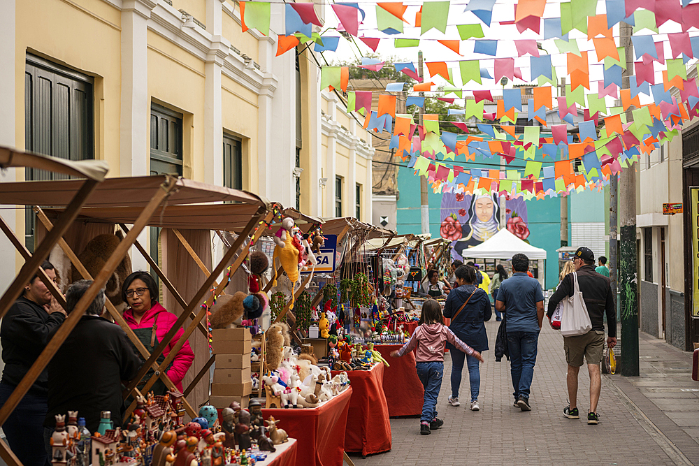 Market, Barranco, Lima, Peru, South America