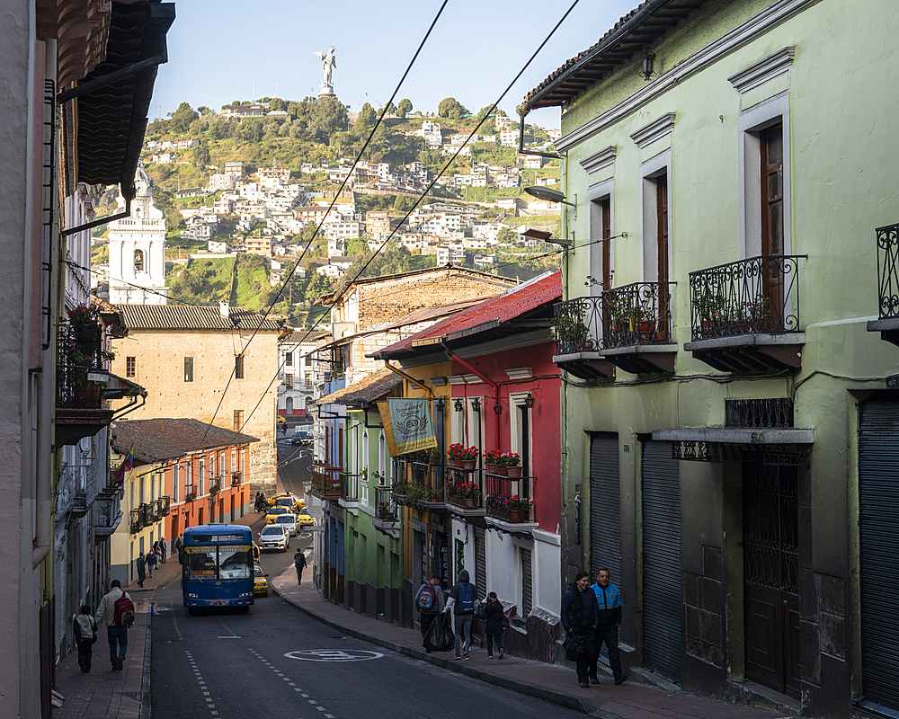 San Sebastian Neighbourhood, Quito, Pichincha, Ecuador, South America