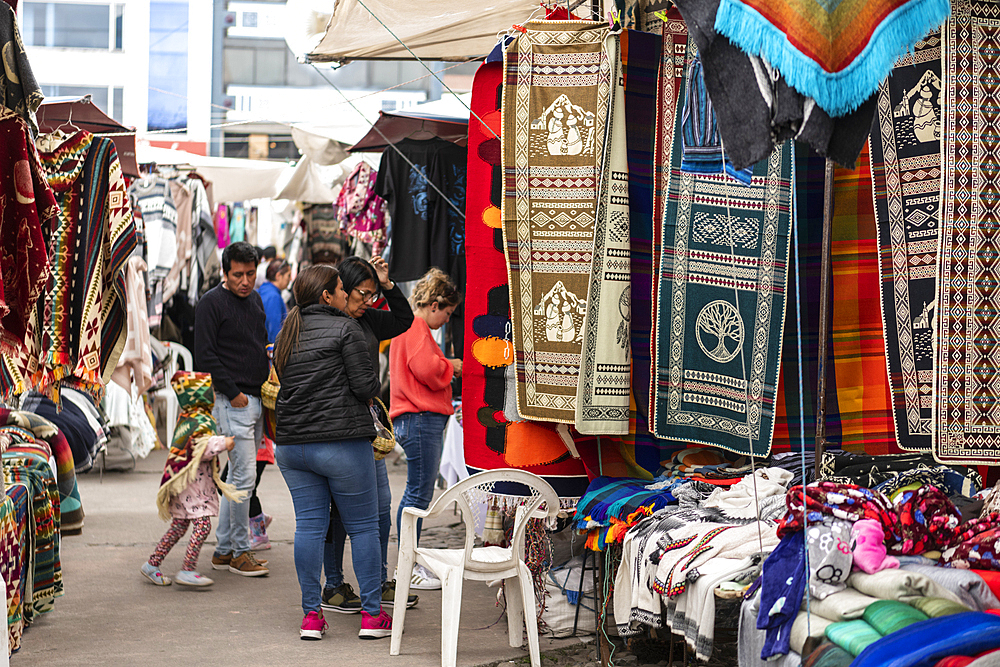 Otavalo Market, Imbabura, Ecuador, South America