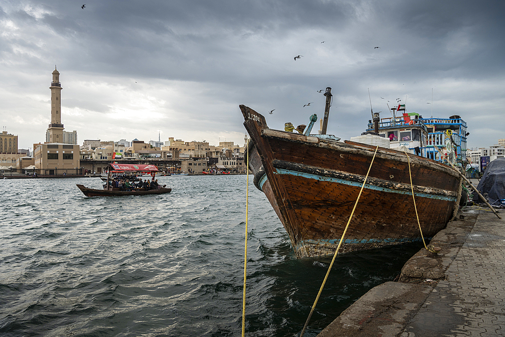 Dubai Creek, Deira, Dubai, United Arab Emirates, Middle East