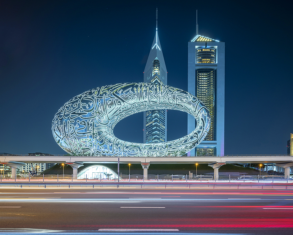 Museum of the Future, Sheikh Zayed Road, Downtown, Dubai, United Arab Emirates, Middle East