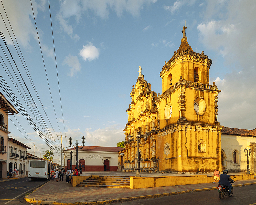 Exterior of Church of the Recollection (La Recoleccion), Leon, Leon Department, Nicaragua, Central America