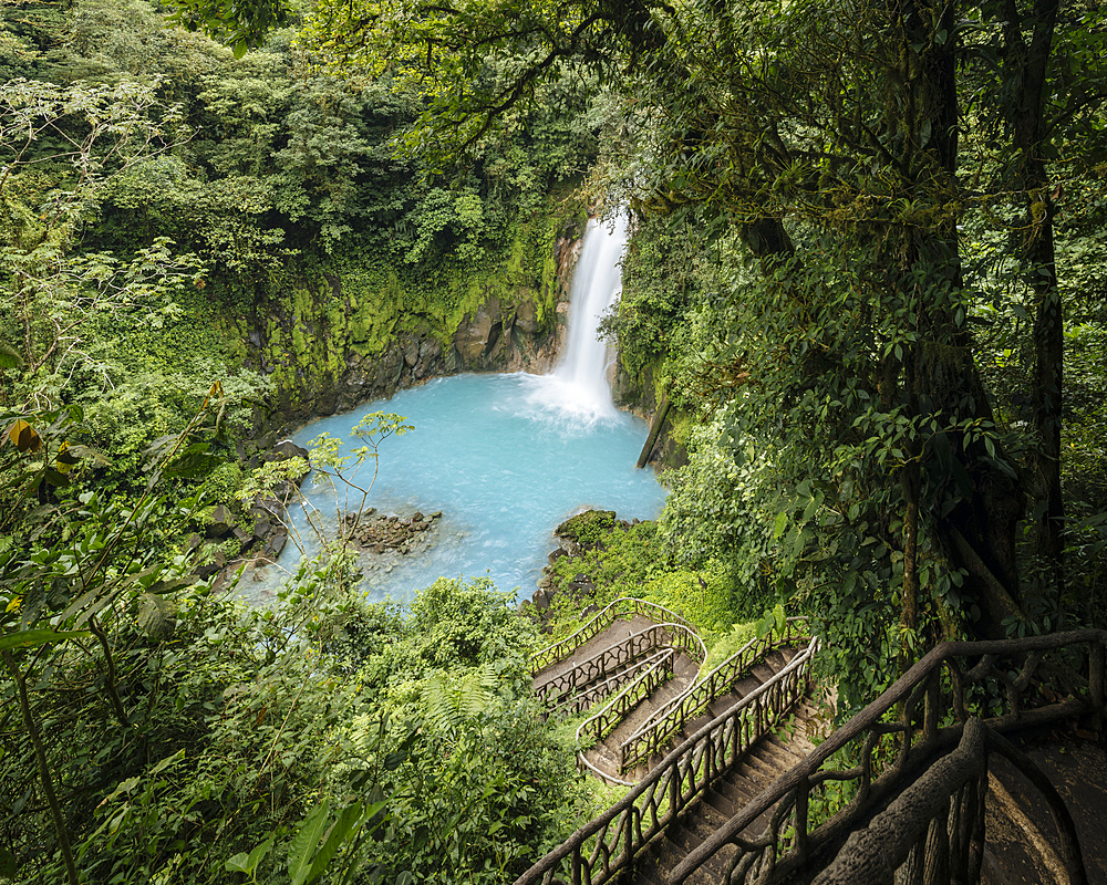 Río Celeste, Parque Nacional Volcan Tenorio, Alajuela Province, Costa Rica, Central America