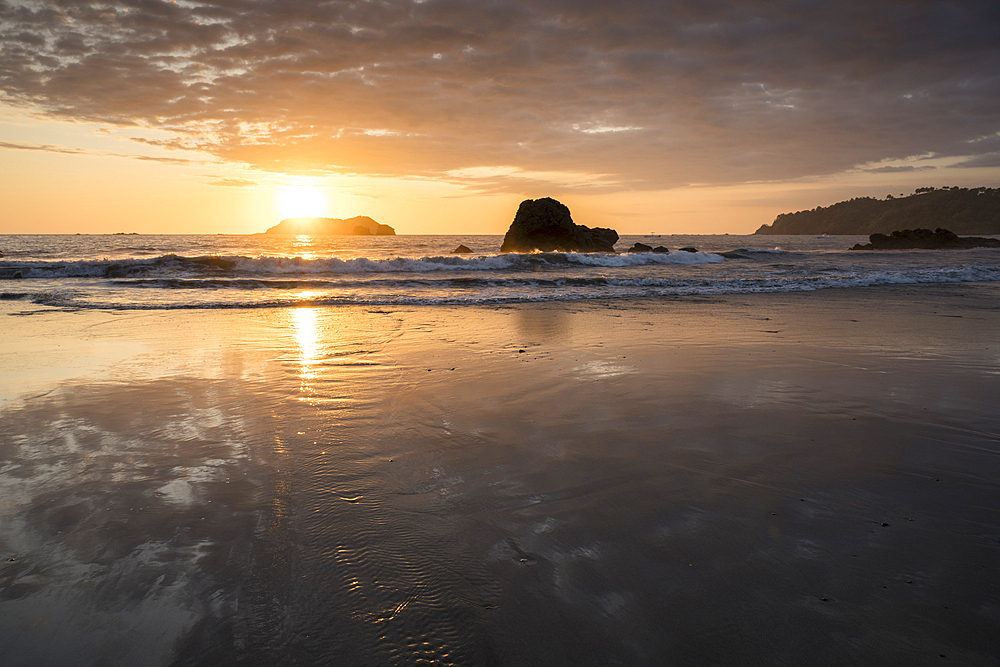 Manuel Antonio Beach, Manuel Antonio National Park, Puntarenas Province, Costa Rica, Central America