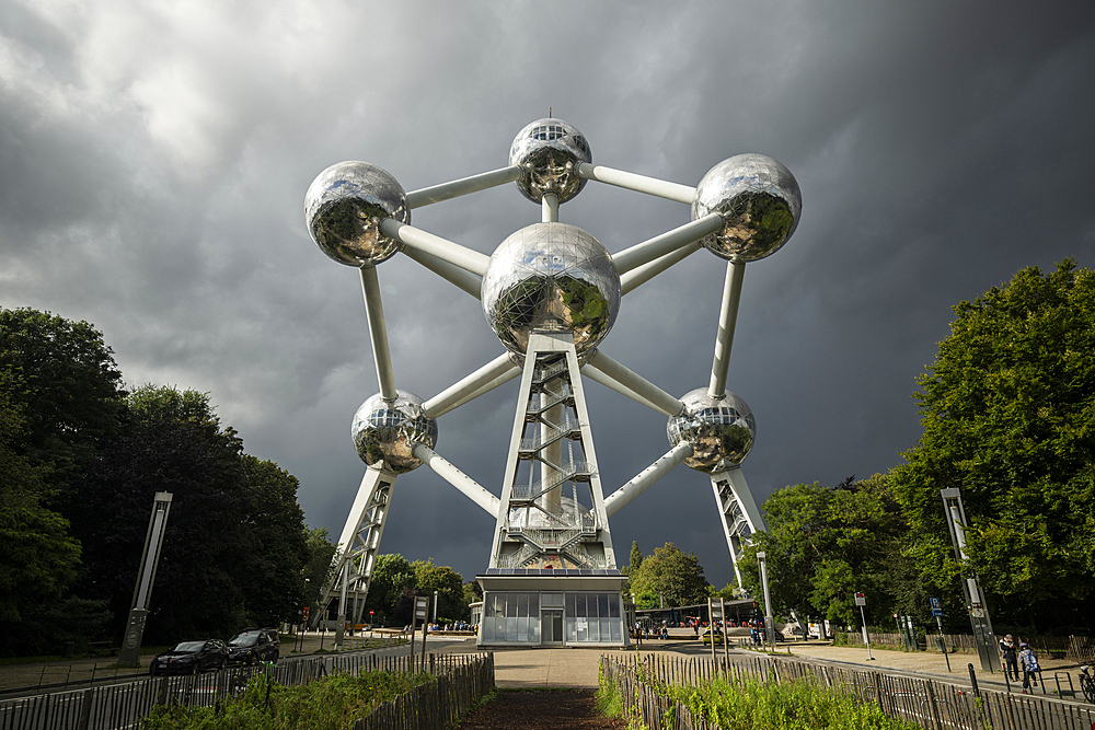 The Atomium, Brussels, Belgium, Europe