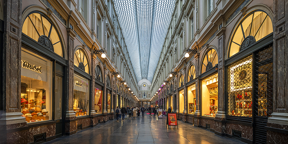 Royal Gallery of Saint Hubert, Brussels, Belgium, Europe