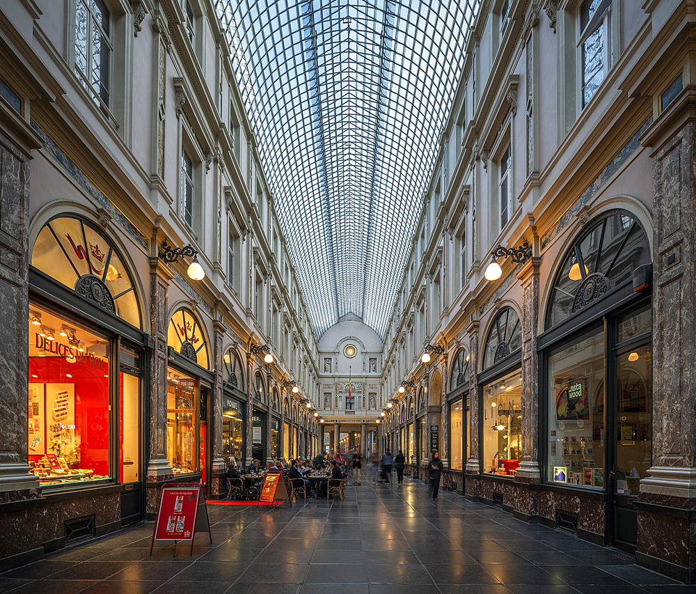 Royal Gallery of Saint Hubert, Brussels, Belgium, Europe