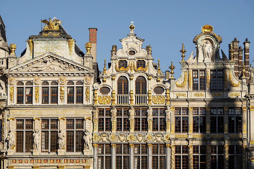 Grand Place, UNESCO World Heritage Site, Brussels, Belgium, Europe