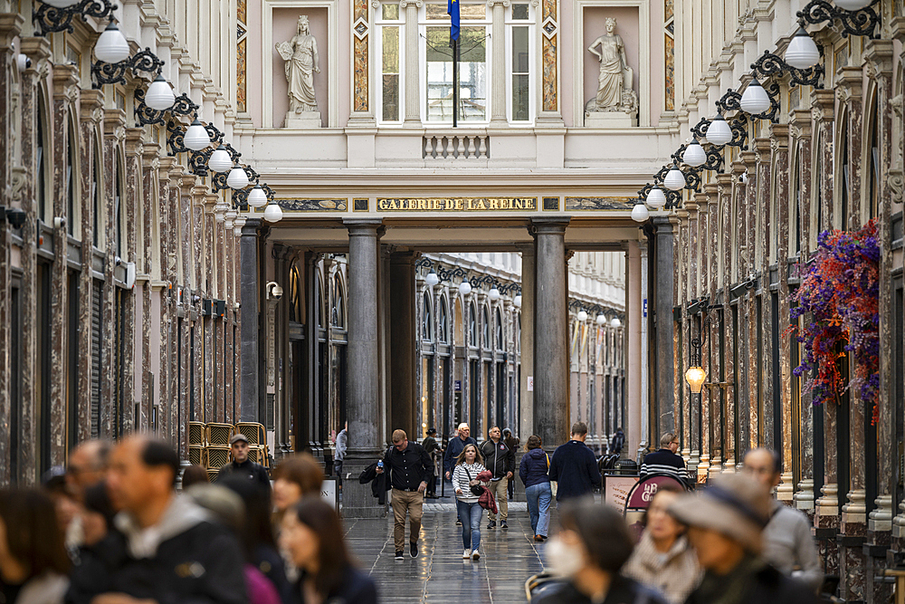 Royal Gallery of Saint Hubert, Brussels, Belgium, Europe