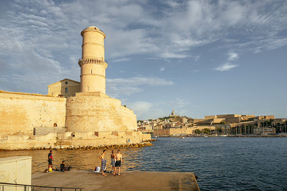 Fort Saint Jean,, Marseille, Bouches du Rhone, Provence Alpes Cote d'Azur, France, Europe