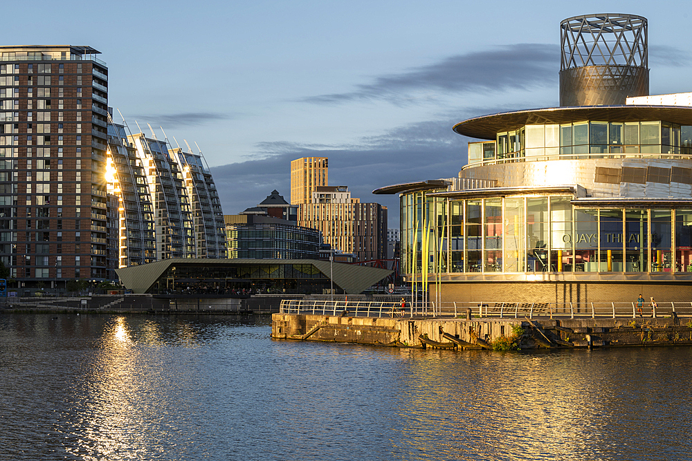 The Lowry, Salford Quays, Manchester, Lancashire, England, United Kingdom, Europe